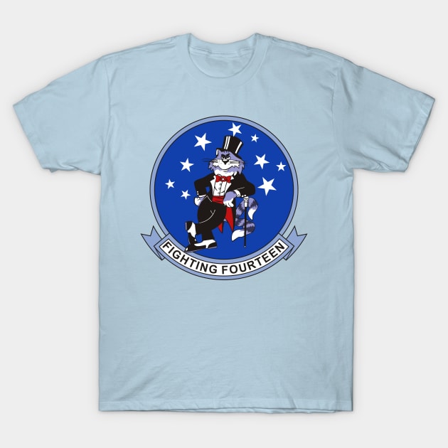 Tomcat VF-14 Tophatters T-Shirt by MBK